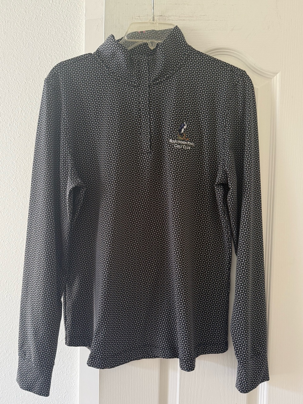 Under Armour Blue Heron Pines Golf Club 1/4 Zip Pullover Top Women’s L